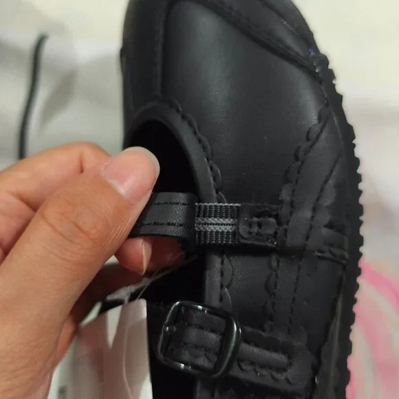 Onitsuka Tiger Black Retro Mary Jane Casual Shoes - Picture 8 of 8